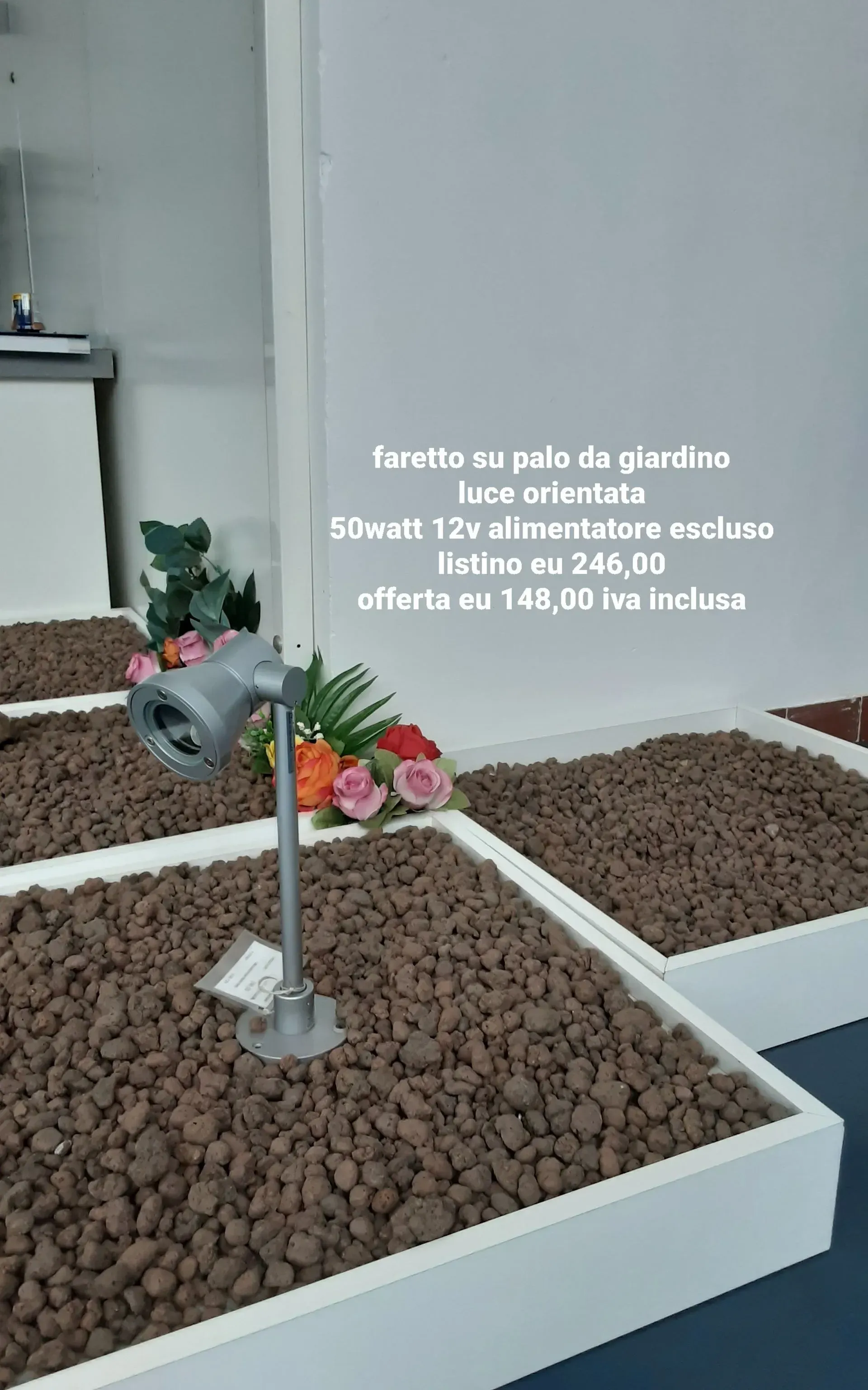 Promozioni lampade giardino piscina outlet Colombo Illuminazione Novara