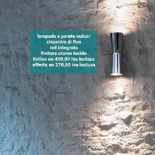 Promozioni lampade Flos clessidra applique outlet Colombo Illuminazione Novara