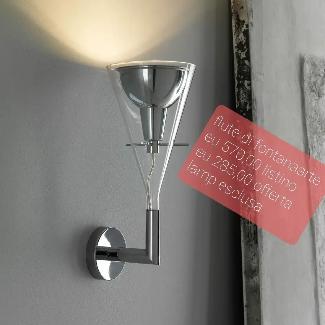 Promozioni lampade applique Flos outlet Colombo Illuminazione Novara