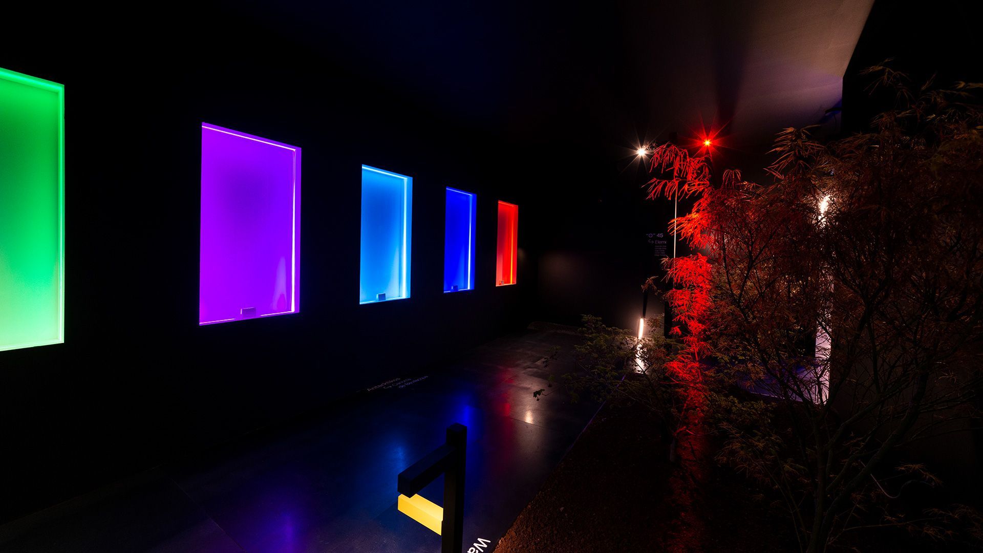 Artemide luci da esterno colorate Colombo Illuminazione Novara