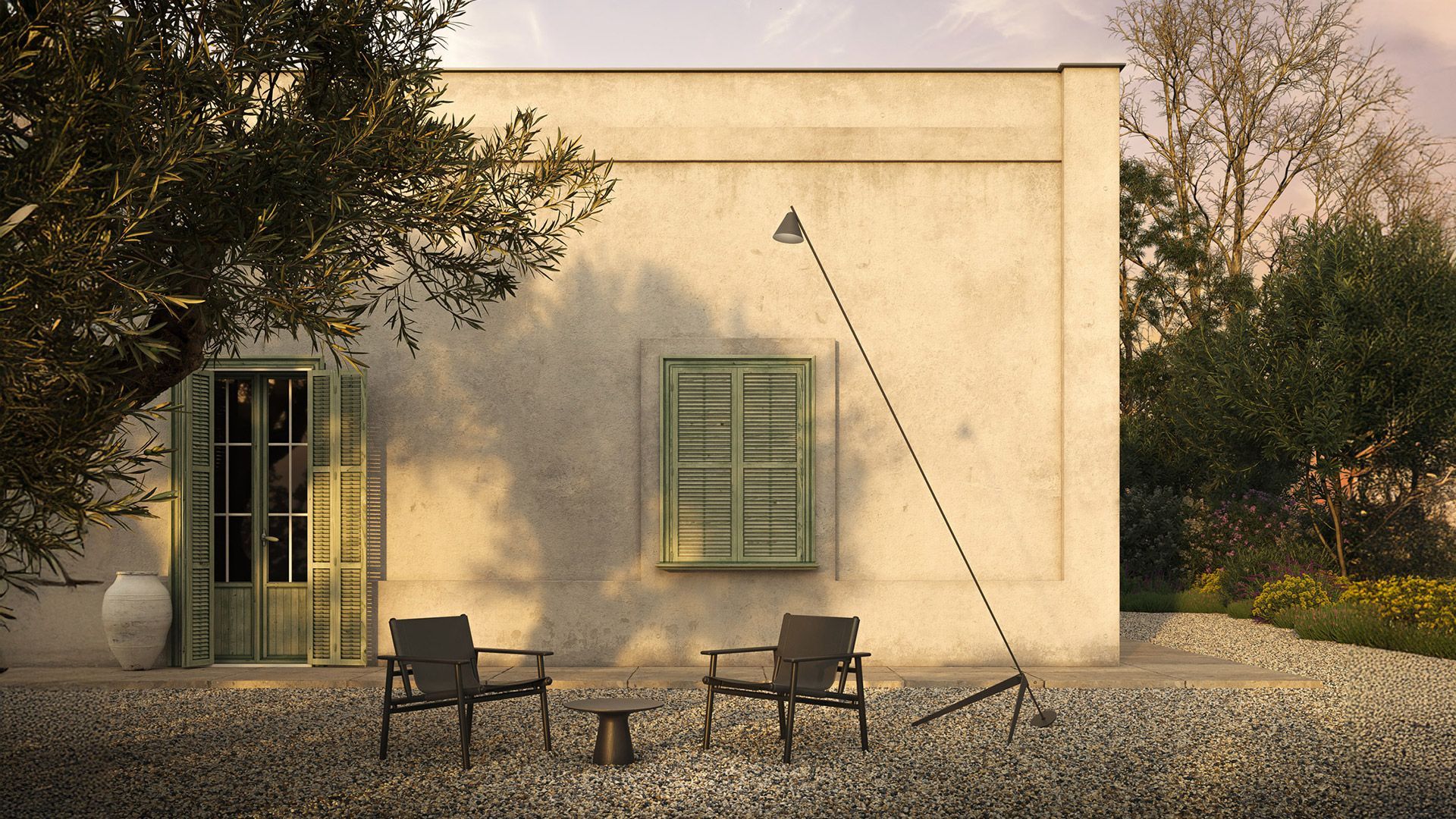 consulenza Artemide illuminazione esterno Colombo Illuminazione Novara