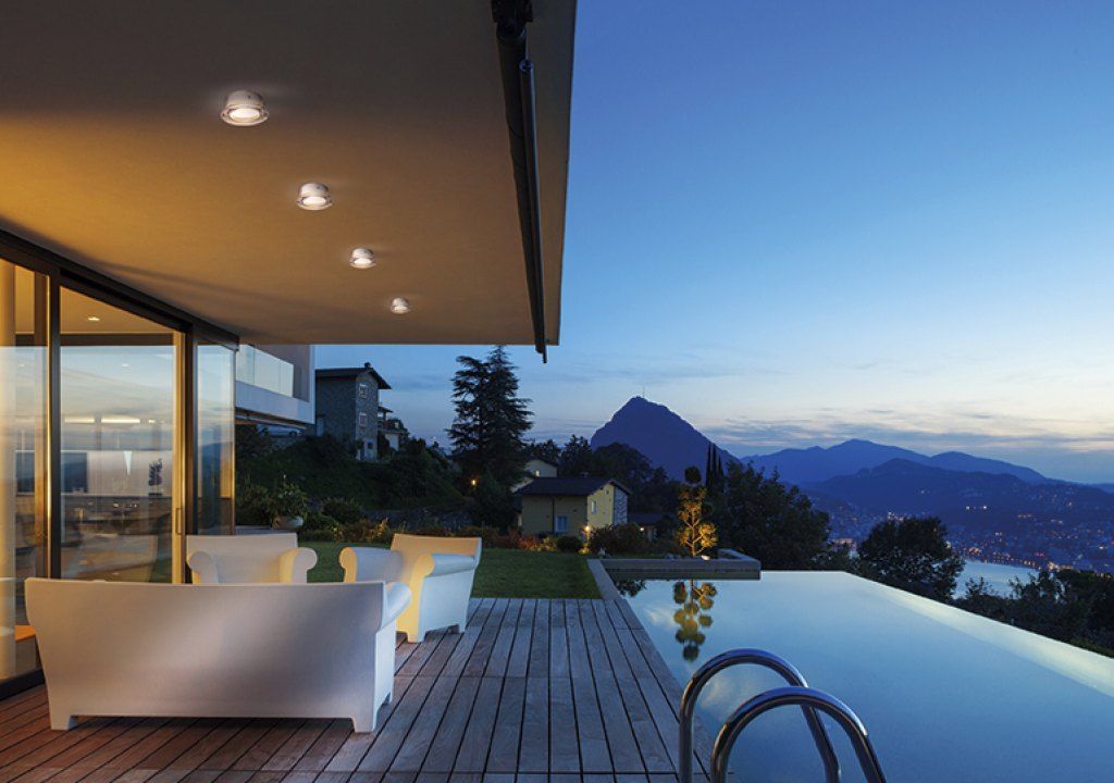 Egoluce luci da esterno piscina Colombo Illuminazione Novara