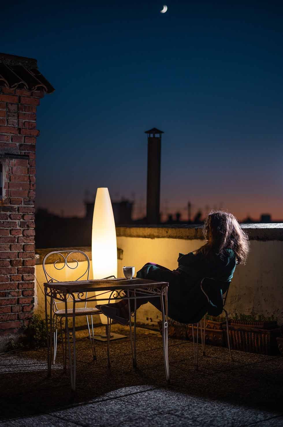 Foscarini illuminazione esterno giardino Colombo Illuminazione Novara