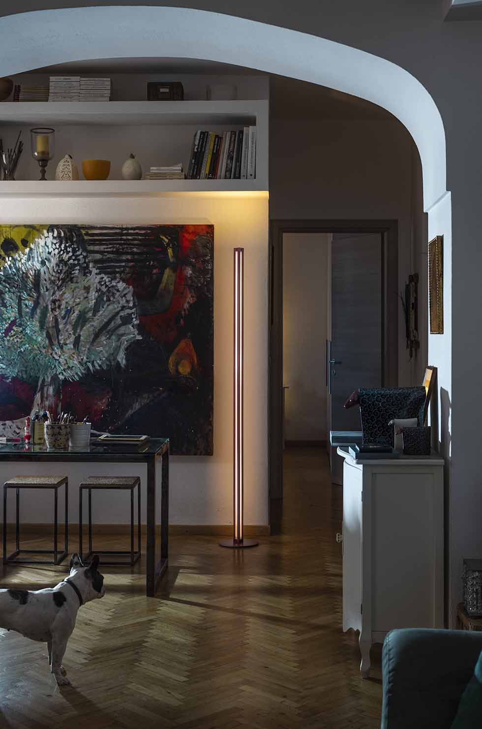 consulenza illuminazione Foscarini piantane Colombo Illuminazione Novara