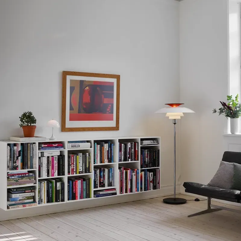 esposizione Louis Poulsen piantane Colombo Illuminazione Novara