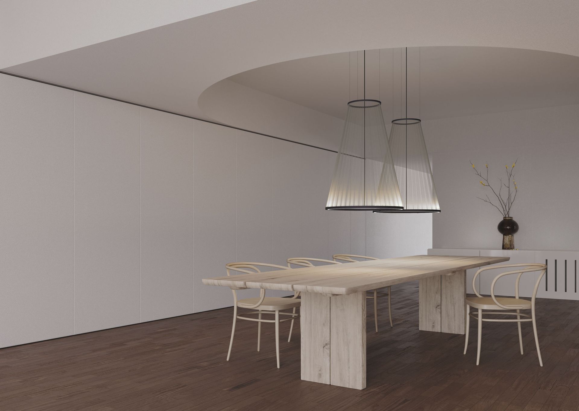 Vibia lampade sospensione Colombo Illuminazione isola Novara