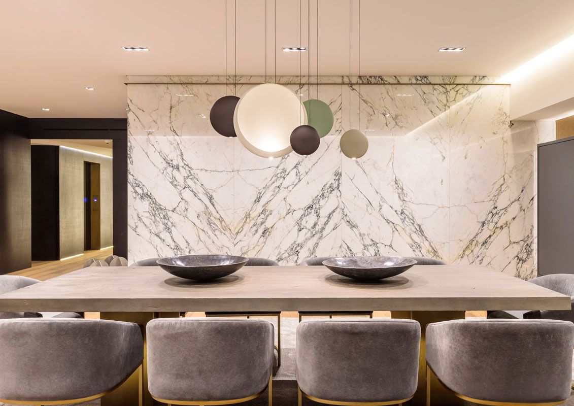 Vibia lampadari Colombo Illuminazione tavolo Novara