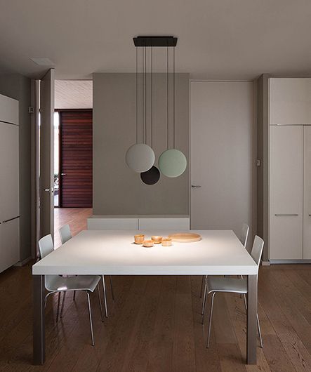 Vibia lampadari Colombo Illuminazione zona pranzo Novara