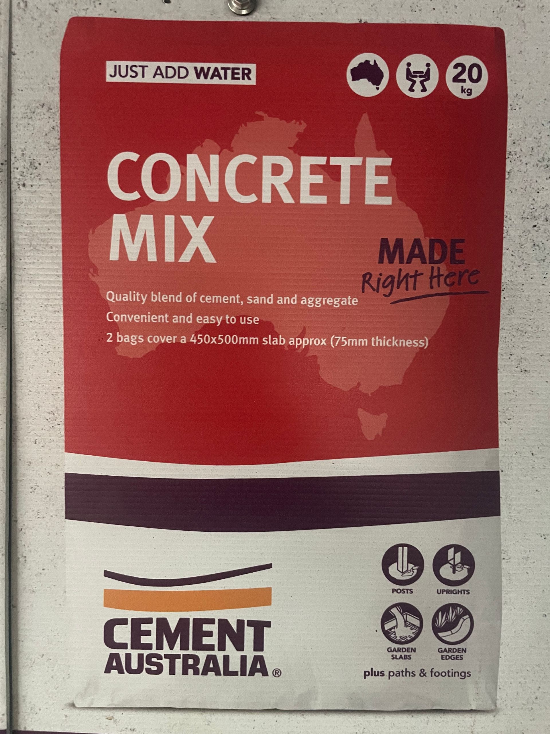 Concrete Rendered Wall — Campvale, NSW — Campvale Landscape Supplies