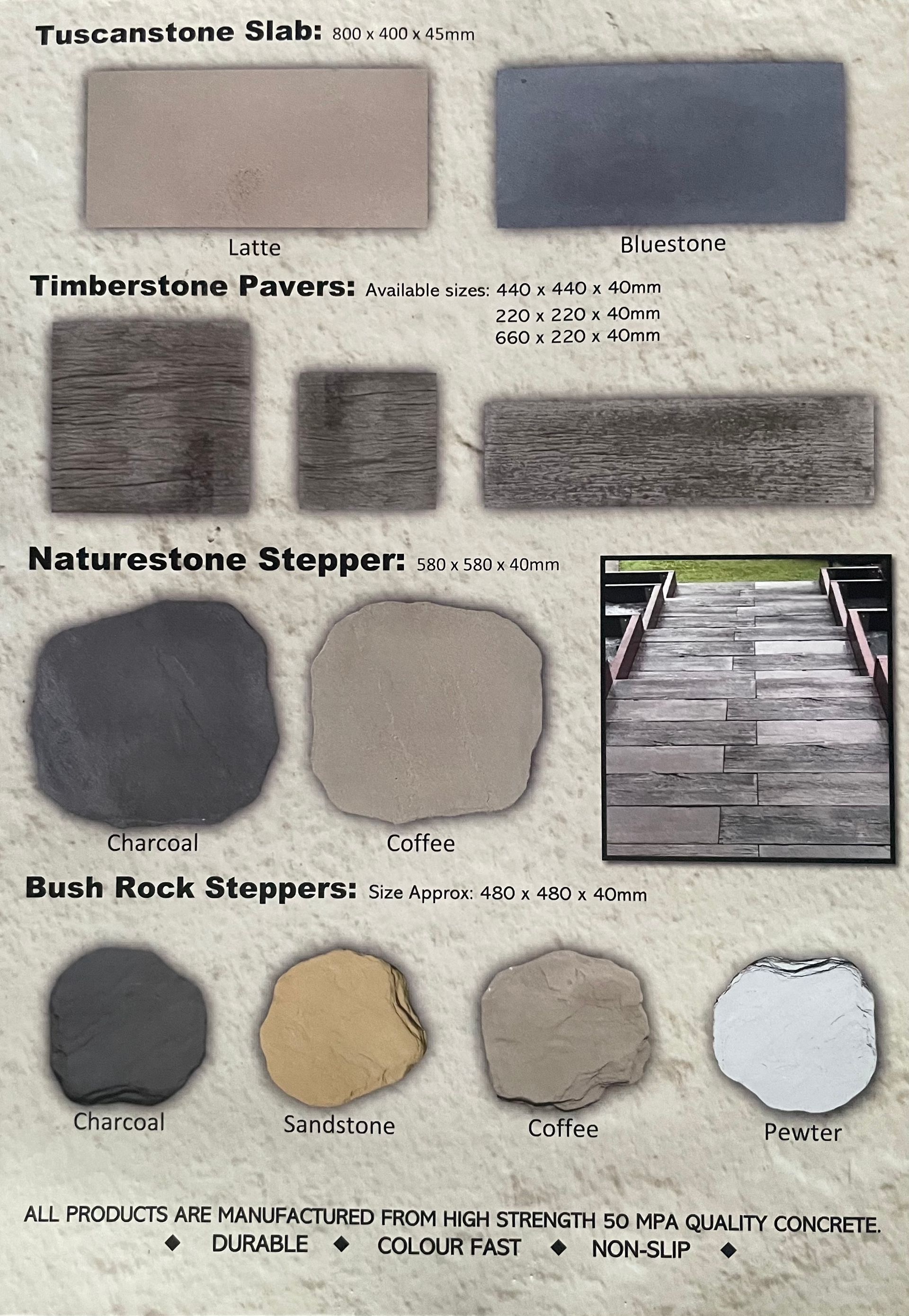 Cracked Concrete Pieces — Campvale, NSW — Campvale Landscape Supplies
