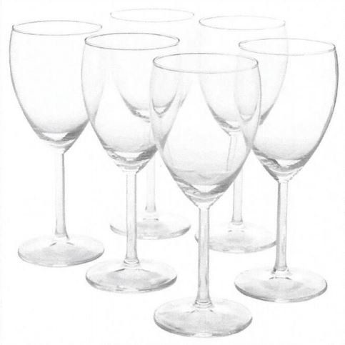 SVALKA Wine glass, clear glass, 15 oz - IKEA