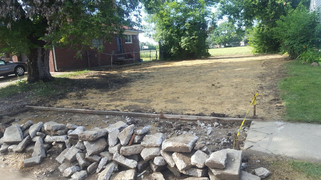 house demolition project