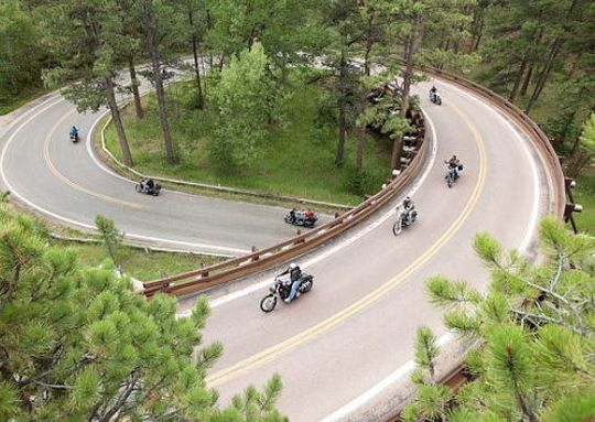 Image of riders in the Black Hlls of South Dakota.