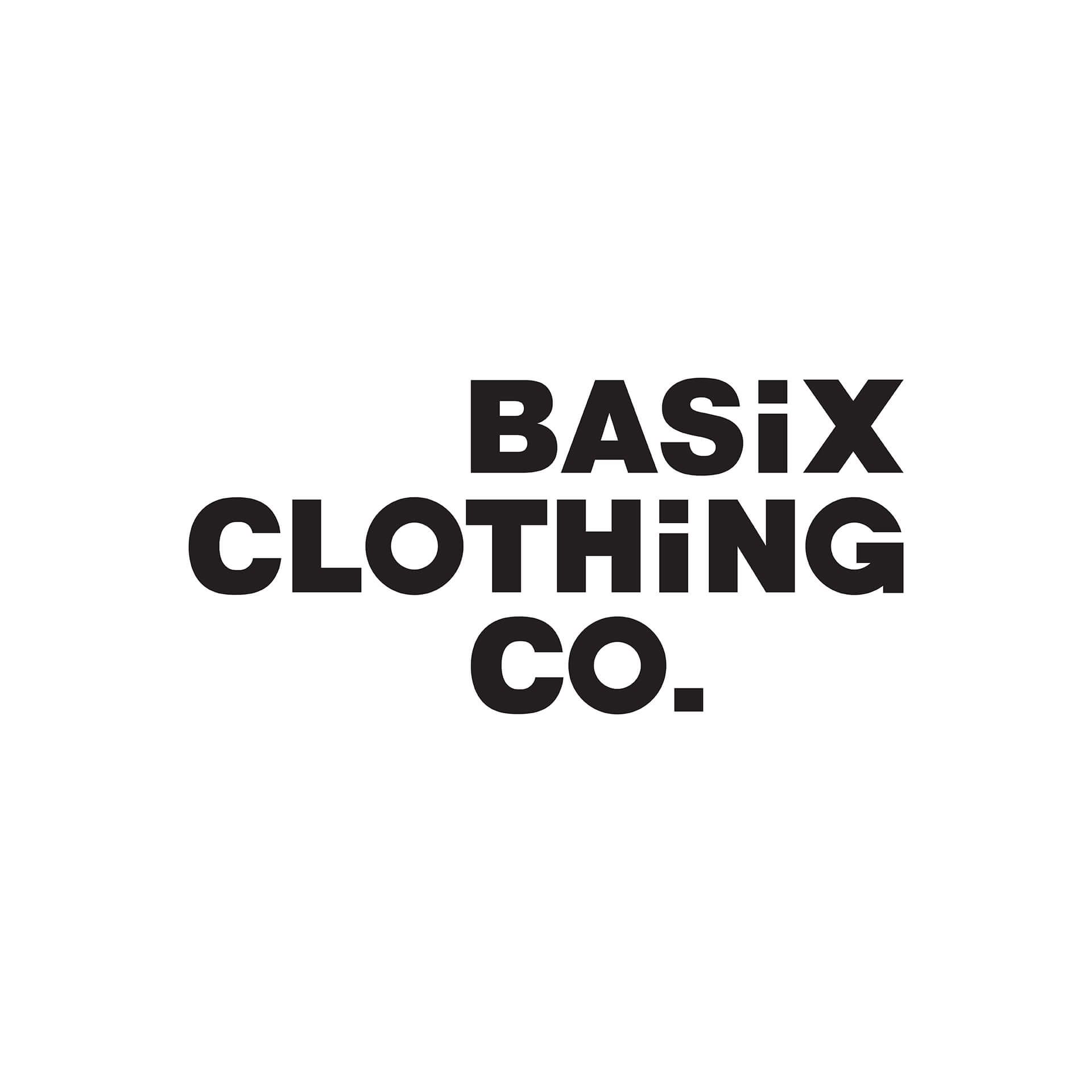 Basix Clothing Co logo designed by Vanilla Hayes