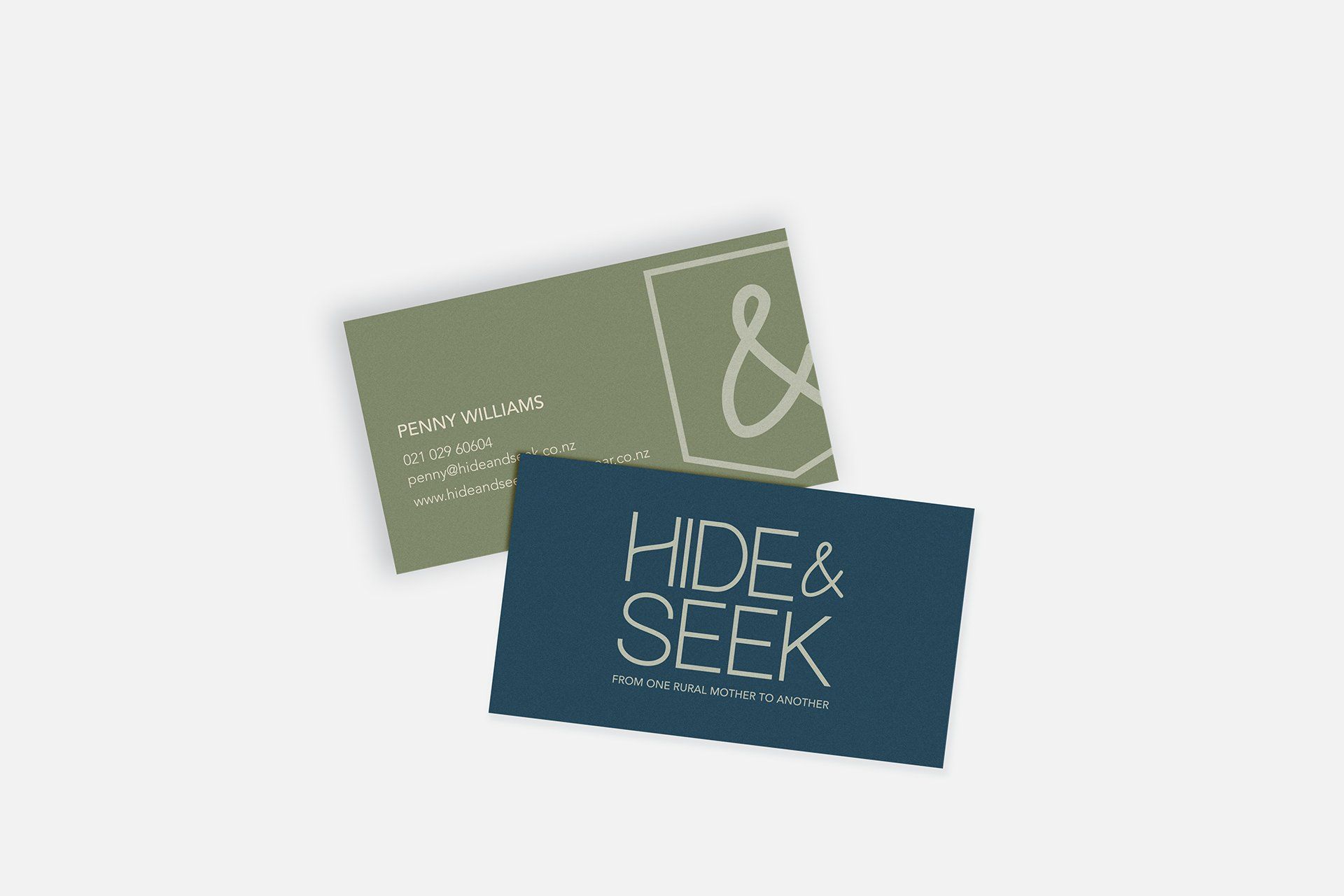 Hide and Seek branding by Vanilla Hayes Ltd in Blenheim, New Zealand