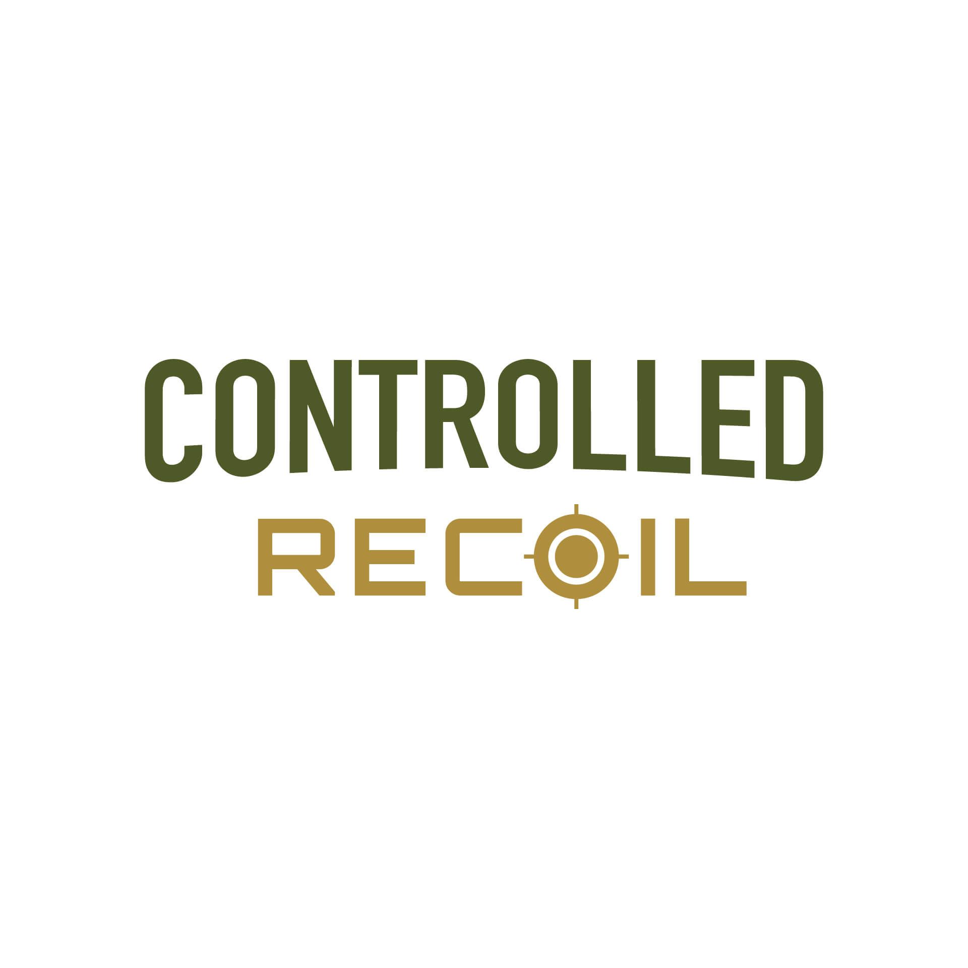 Controlled Recoil logo designed by Vanilla Hayes