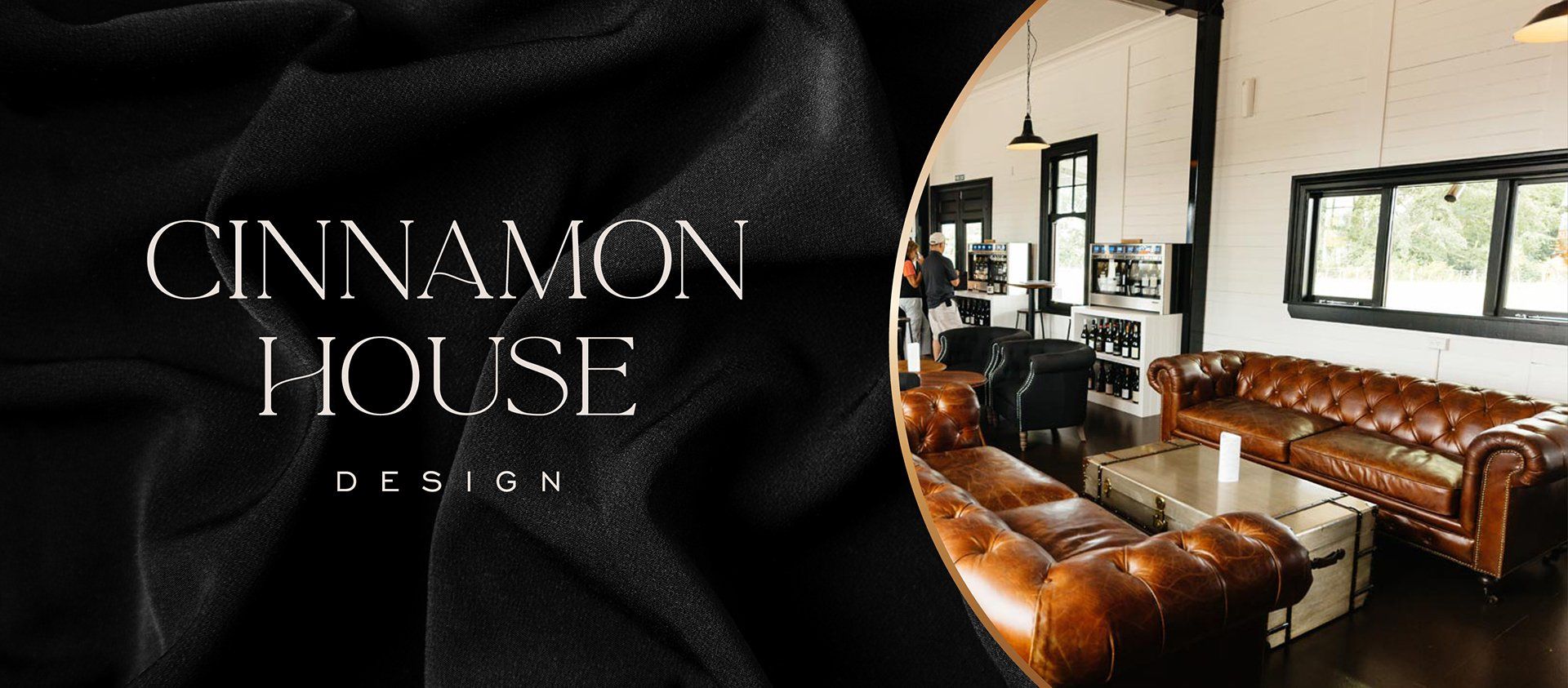 Cinnamon House Design branding by Vanilla Hayes Ltd in Blenheim, New Zealand