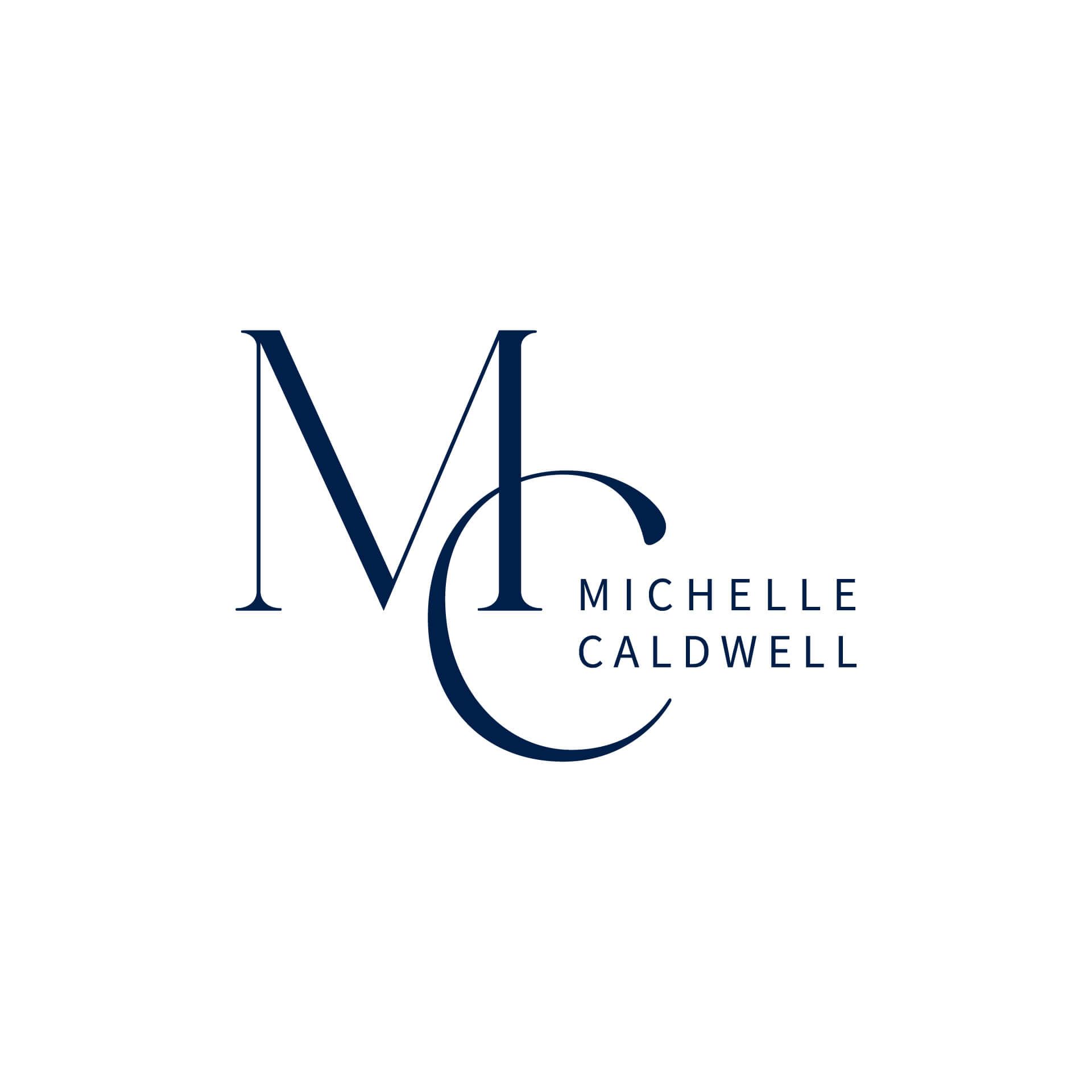 Michelle Caldwell logo designed by Vanilla Hayes