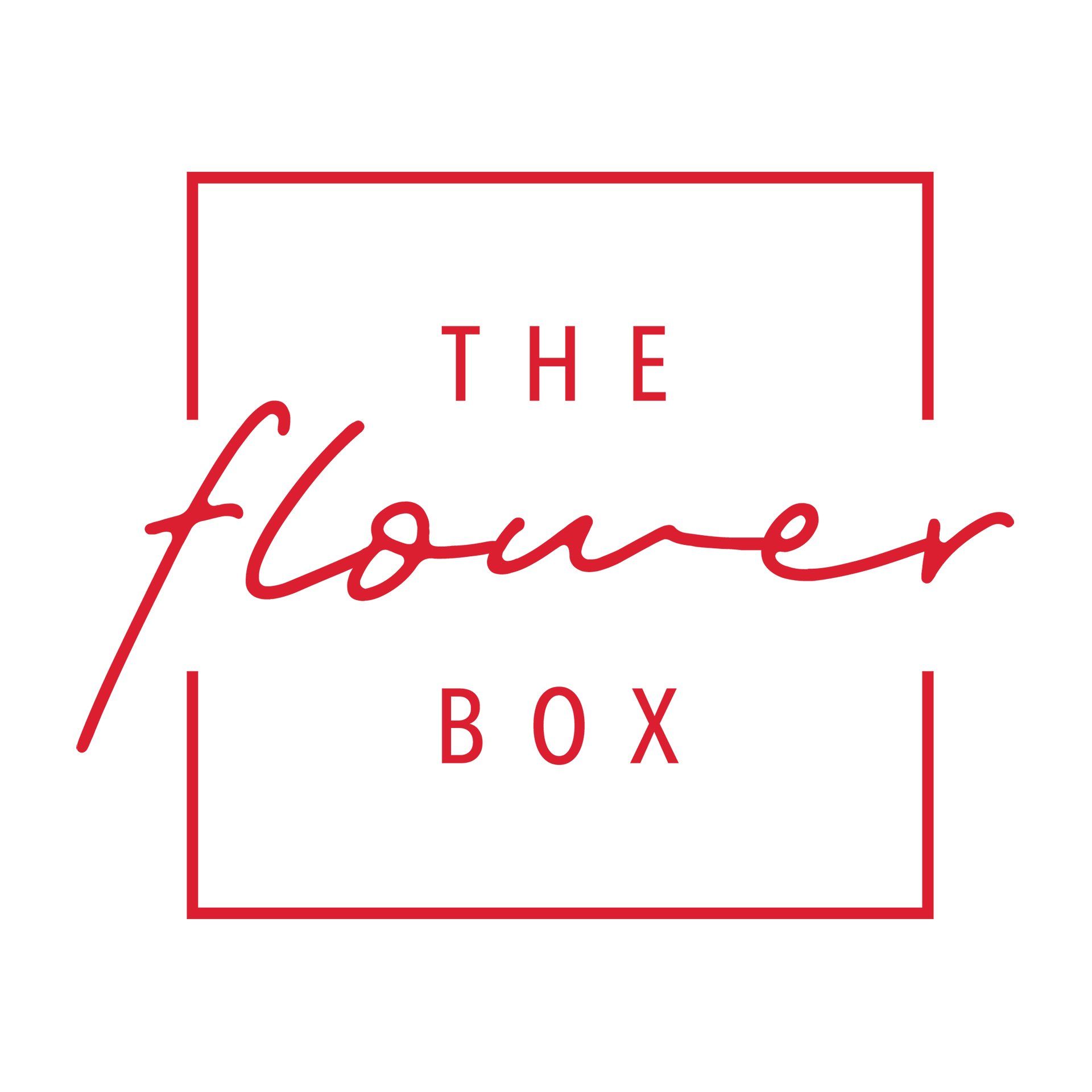 The Flower Box logo designed By Vanilla Hayes