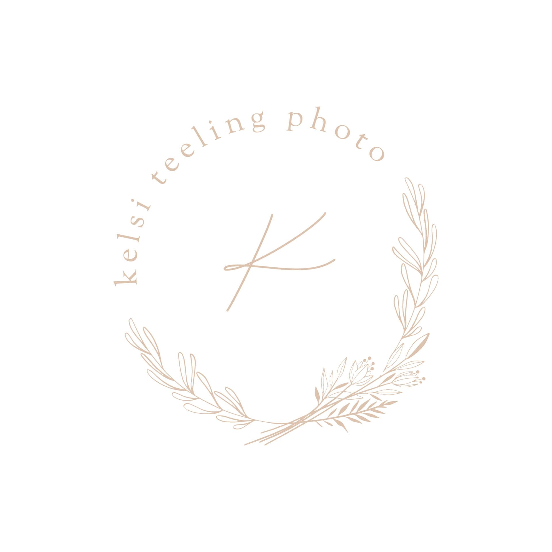Kelsi Teeling logo designed by Vanilla Hayes