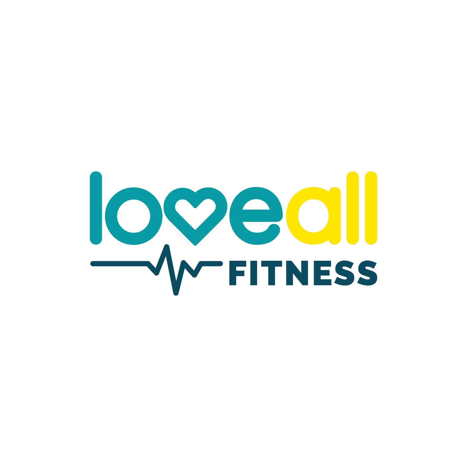 Love All Fitness logo designed By Vanilla Hayes