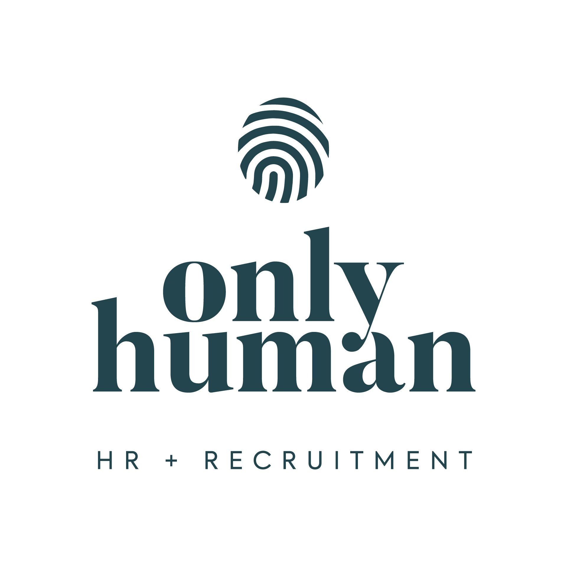 Only Human logo designed By Vanilla Hayes