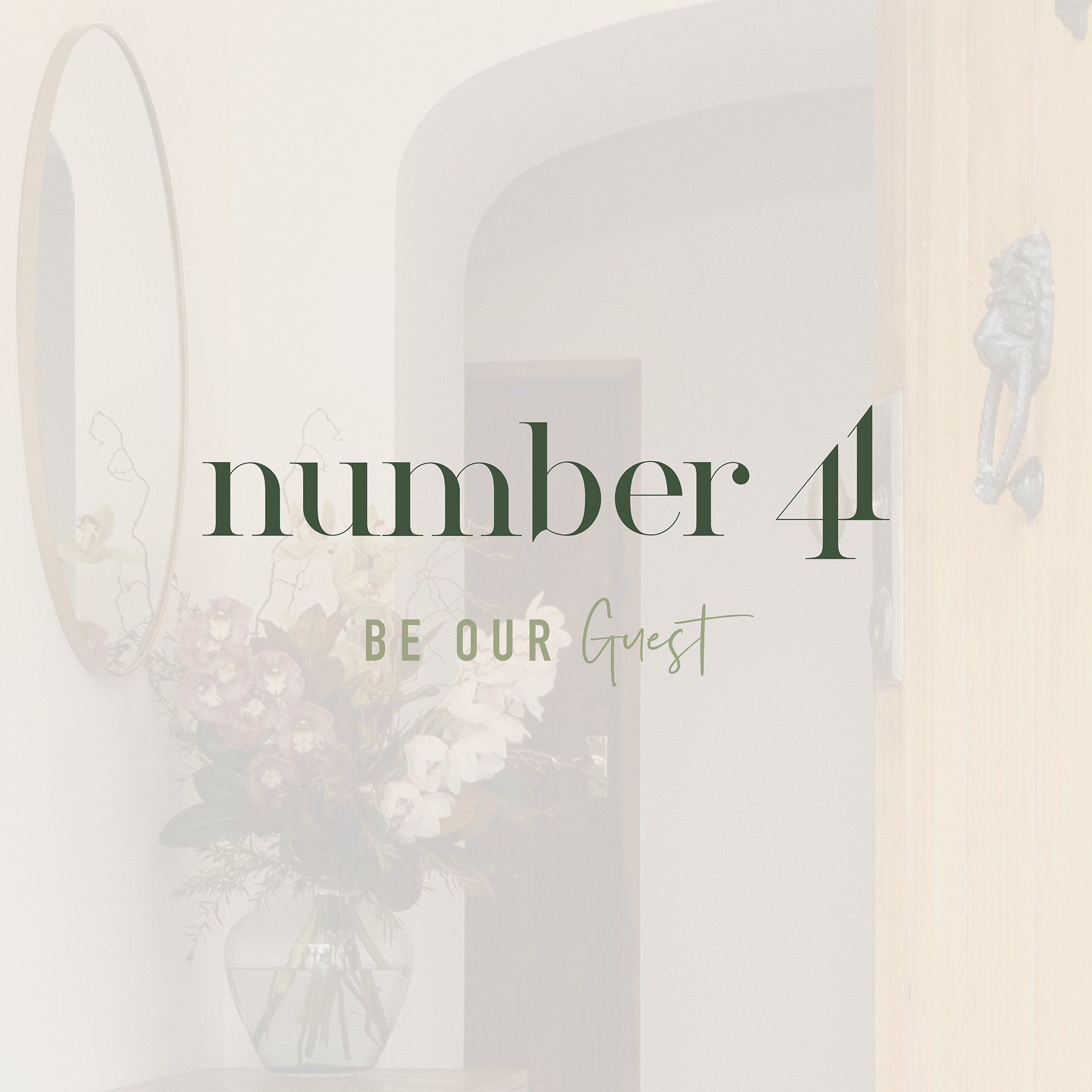 Number 41 Bed and Breakfast branding by Vanilla Hayes Ltd in Blenheim, New Zealand