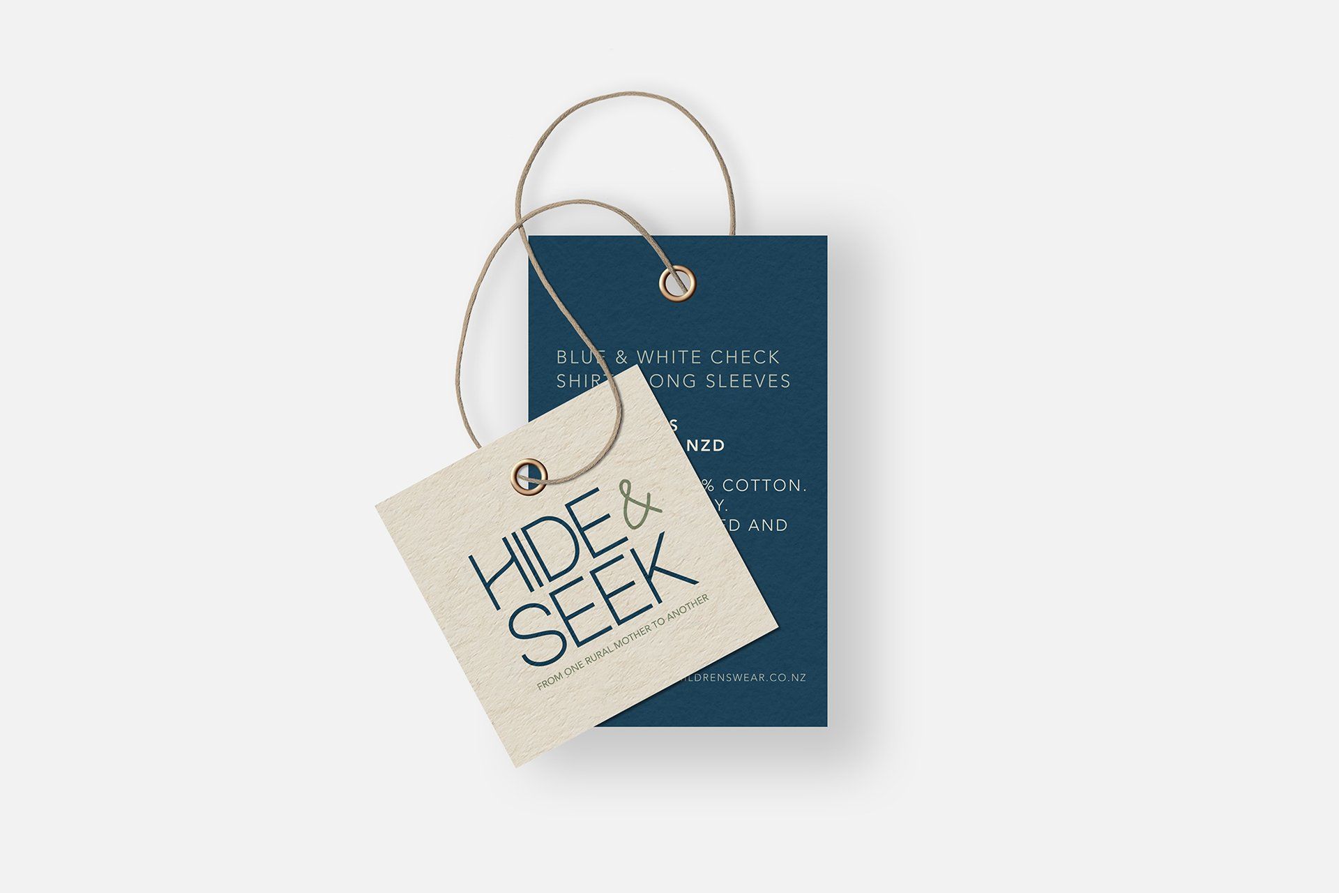 Hide and Seek branding by Vanilla Hayes Ltd in Blenheim, New Zealand