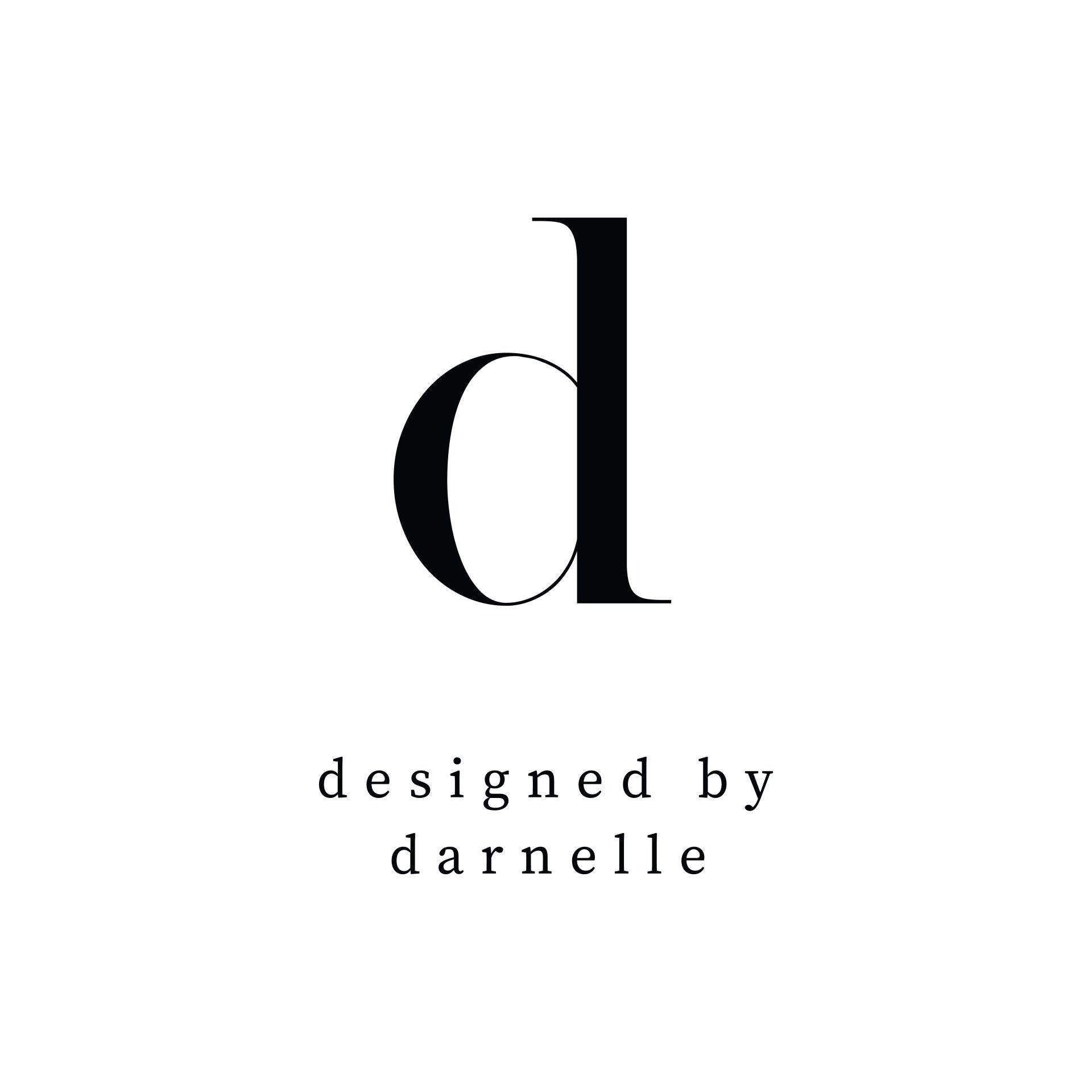 Designed by Darnelle logo designed By Vanilla Hayes