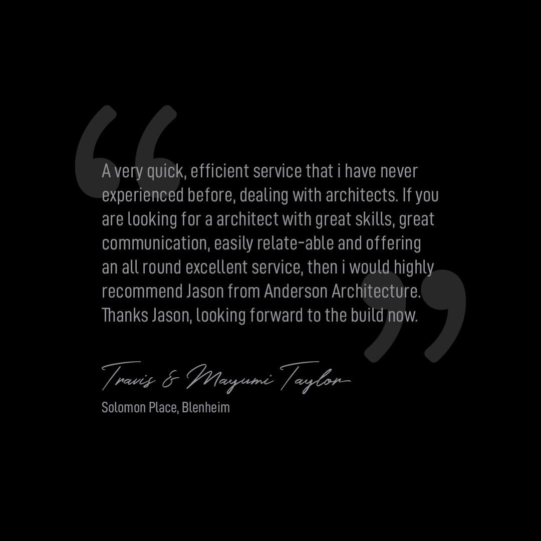 Anderson Architecture branding by Vanilla Hayes Ltd in Blenheim, New Zealand