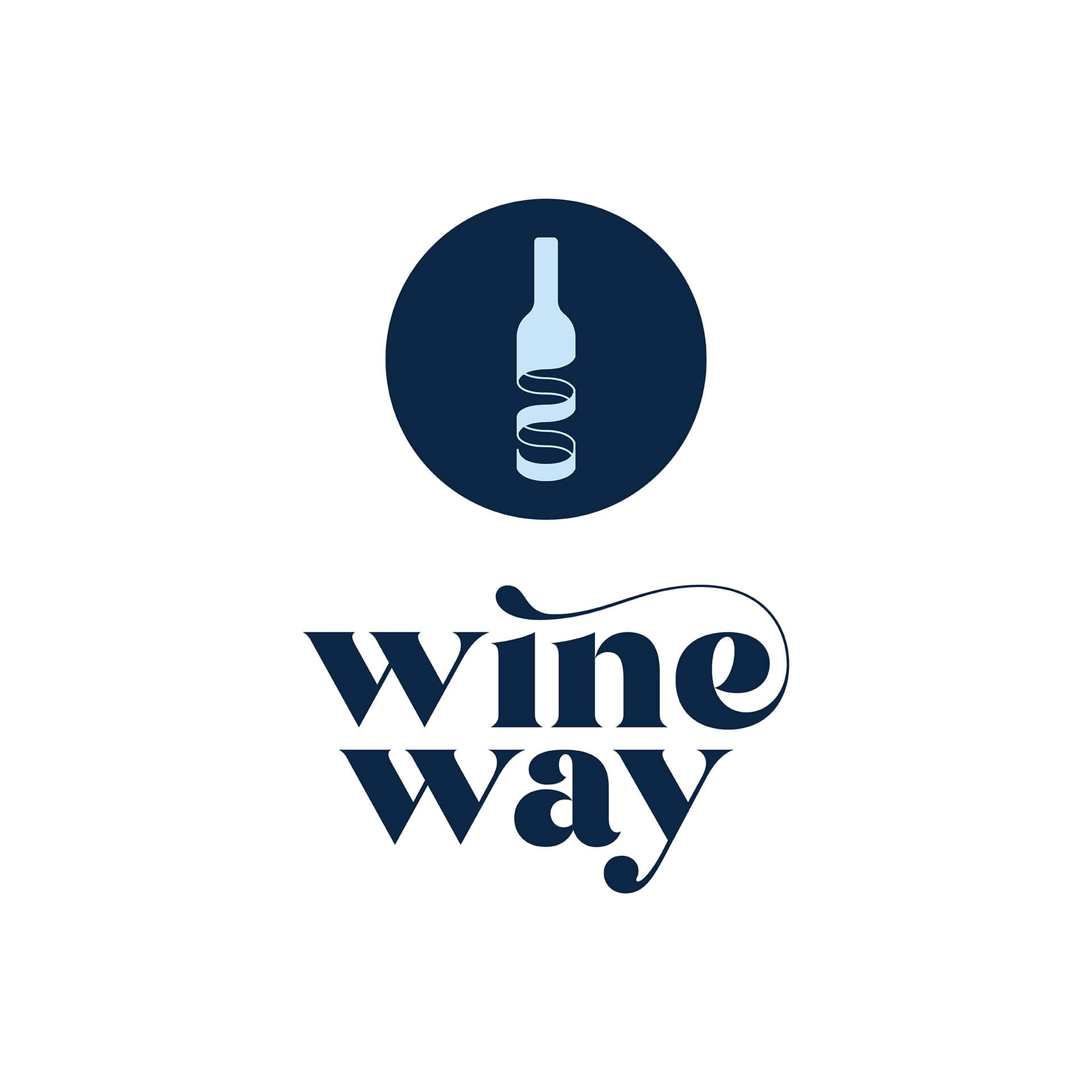 Wine Way Logo by Vanilla Hayes