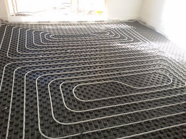 impianto di riscaldamento a pavimento