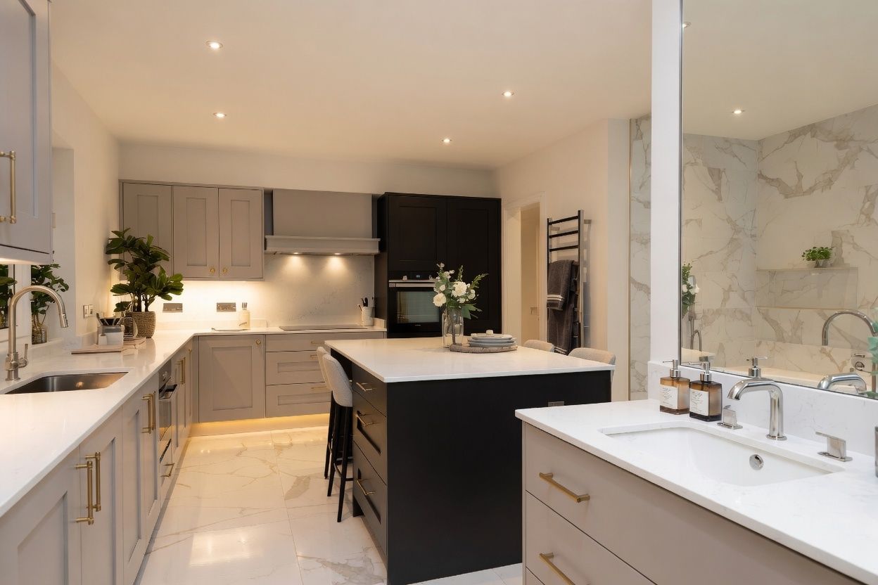 Just Had a New Kitchen or Bathroom Fitted? Don't Overlook These Finishing Touches