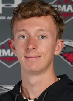 a running track with the numbers 1 through 5 painted on it