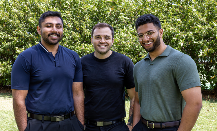 Vedant, Nic and Amit - Leaders Sigma Therapies