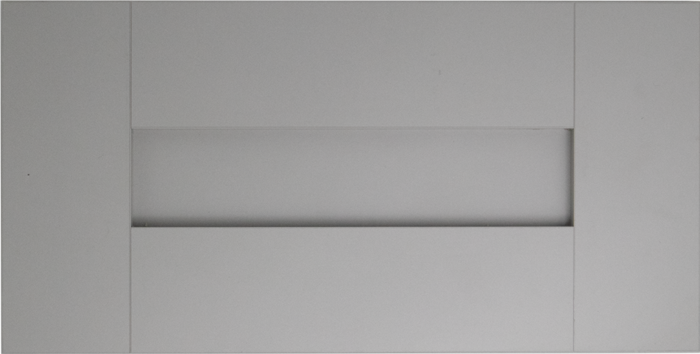 Shaker Style Option With Cloud Finish