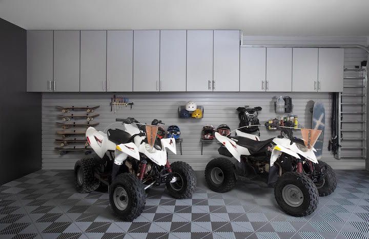 Garage Makeover with ATVs
