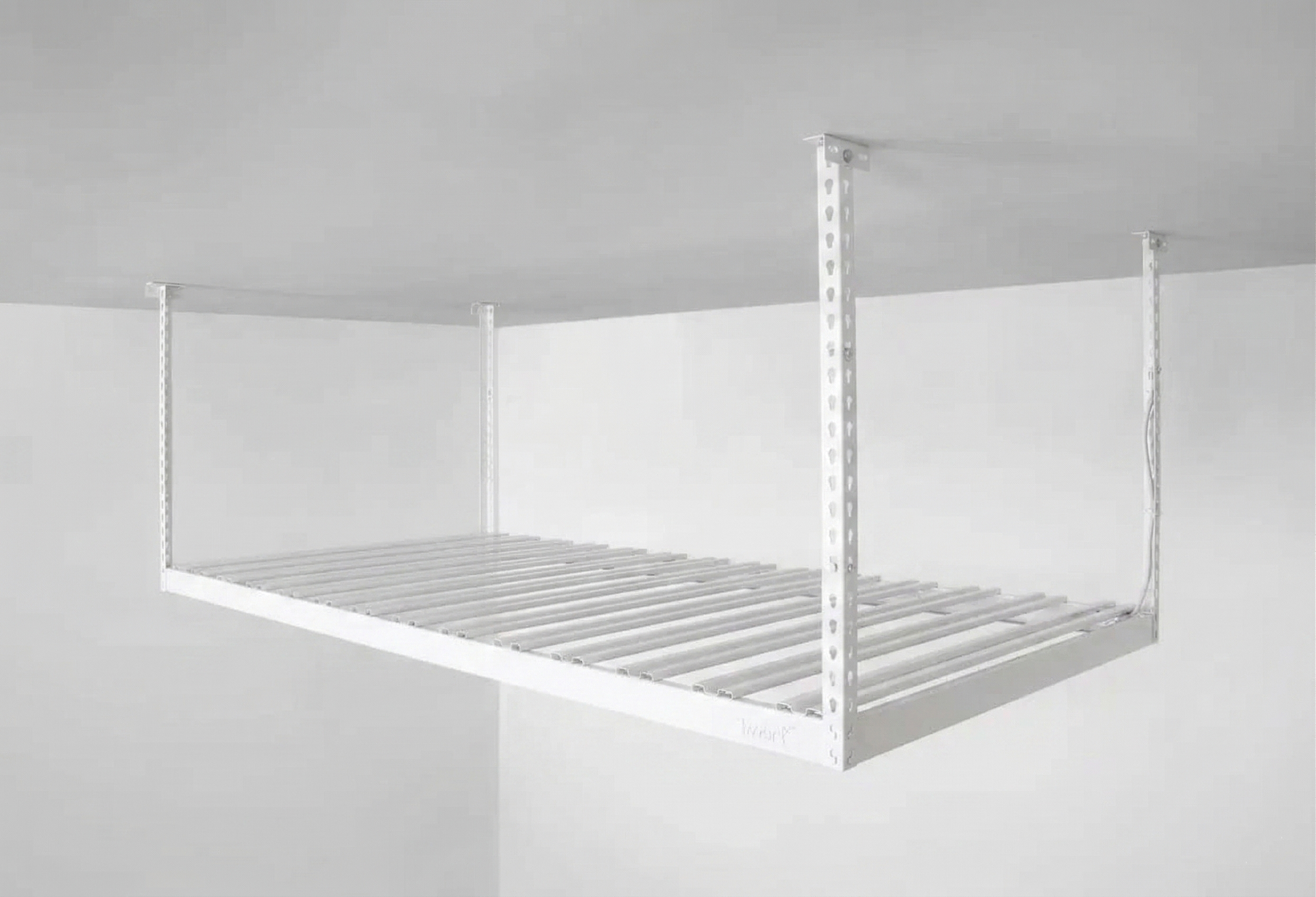 4 x 8 white Overhead Rack