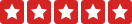 A red background with white stars on it.