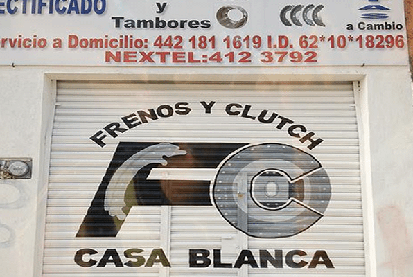 FRENOS Y CLUTCH CASA BLANCA - Frenos y clutch