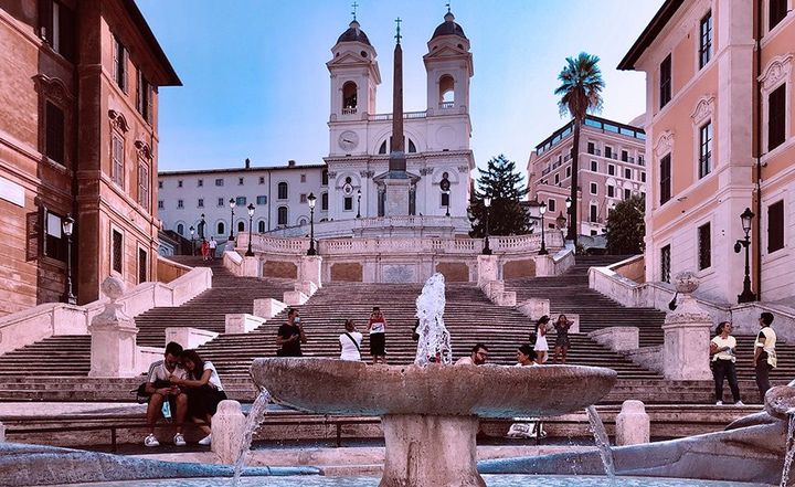 Piazza di Spagna per viaggi di nozze a Torino