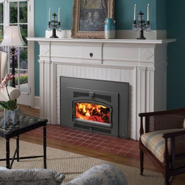 Stoves — Wood Stoves with fire in Port Murray, NJ