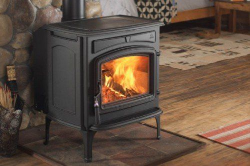 Pellet Stoves — Wood Stoves with fire in Port Murray, NJ