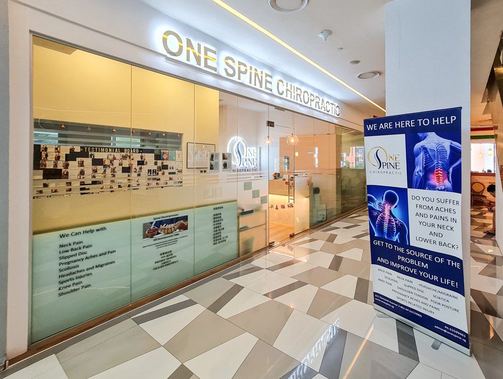 One Spine Chiropractic Clementi Entrance