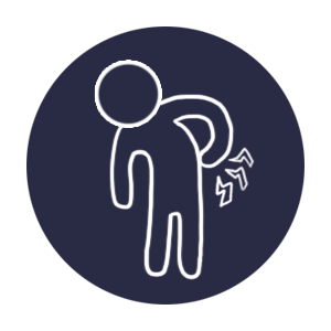 low back pain icon