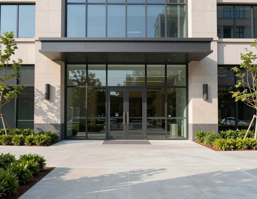 Aziende e attività commerciali con spazi esterni curati