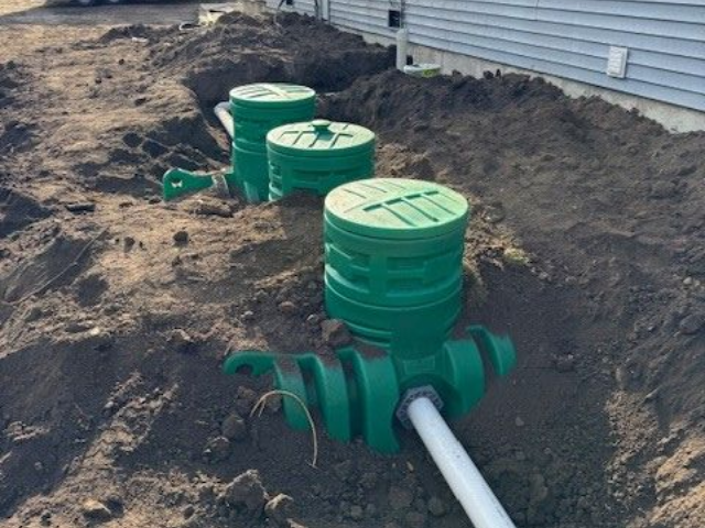 Septic system excavation project photo 1