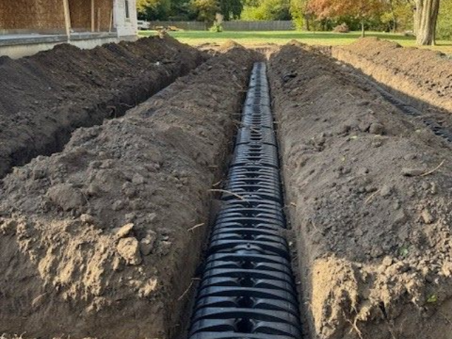 Septic system excavation project photo 3