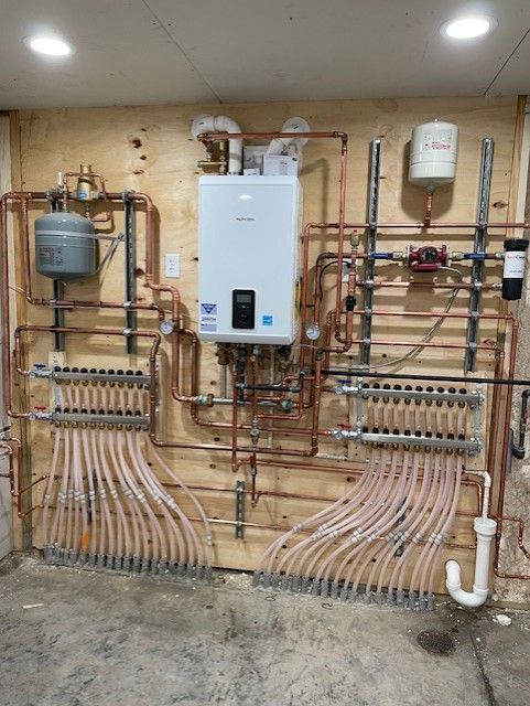 Water heater and boiler installation 3