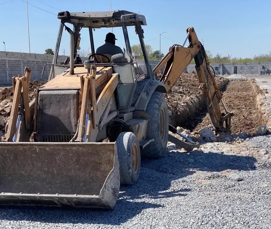 Trenching service in McAllen, TX.
